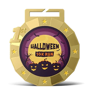 Halloween 10km Run 1st Medal