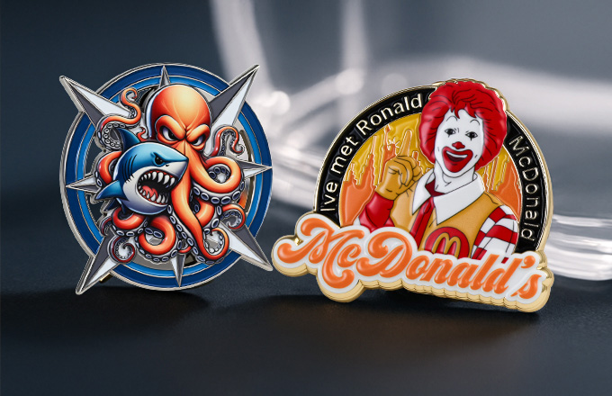 3D Pins with UV