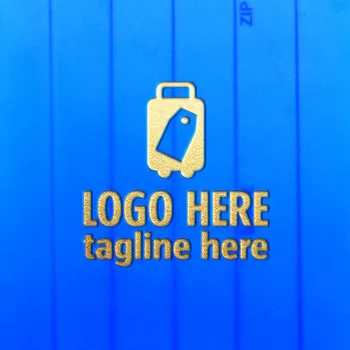 PVC Luggage Tags - Gold Stamping