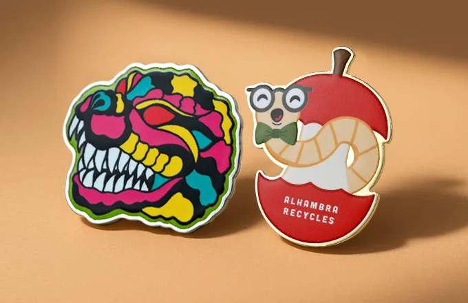 Printed Pins Printed Pins