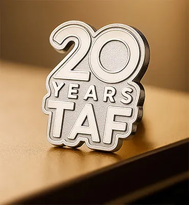 Custom Die-Struck Pins with Logo