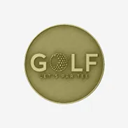 Antique Brass Golf Coins