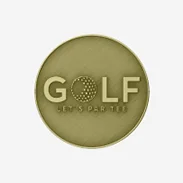 Antique Brass Golf Coins