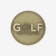Antique Gold Golf Coins