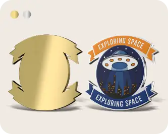 Award Shape Custom Pins