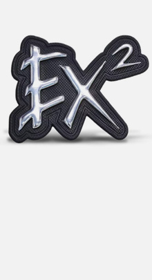 Custom One Color Flex Patches