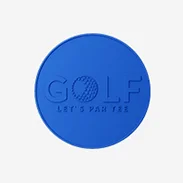 Dye Blue Golf Coins
