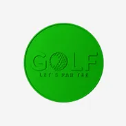 Dye Green Golf Coins