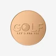 Rose Gold Golf Coins