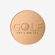 Rose Gold Golf Coins