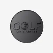 Shiny Black Nickel Golf Coins