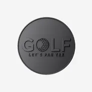 Shiny Black Nickel Golf Coins Shiny Black Nickel Golf Coins