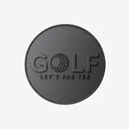 Shiny Black Nickel Golf Coins