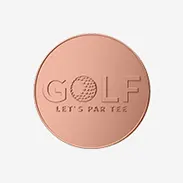 Shiny Copper Golf Coins Shiny Copper Golf Coins