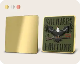  Square Shape Custom Pins