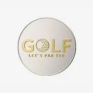 Two Tone Finish Golf Coins Two Tone Finish Golf Coins