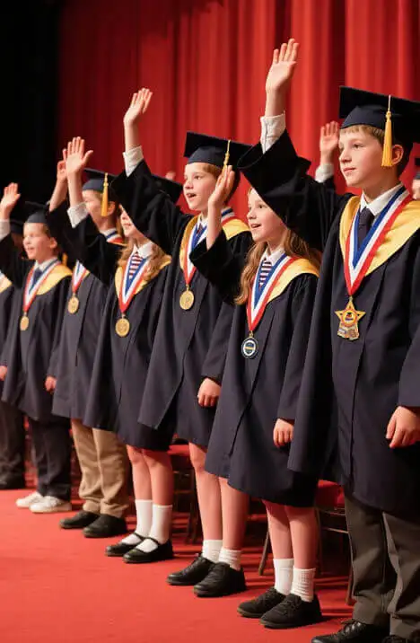 graduation medallions