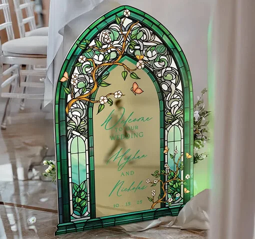 Custom Acrylic Wedding Signs