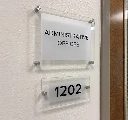 Custom Acrylic Door Signs
