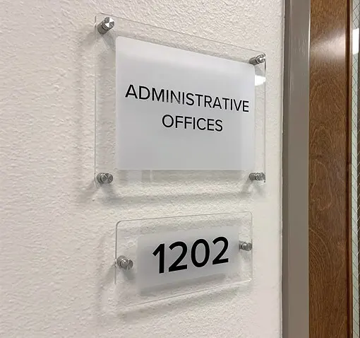Custom Acrylic Door Signs