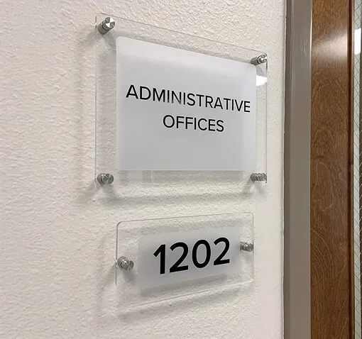 Custom Acrylic Door Signs