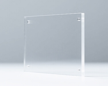 clear acrylic signs