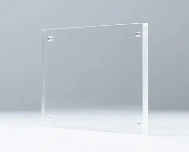 clear acrylic signs