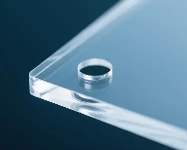 drilled hole acrylic signs