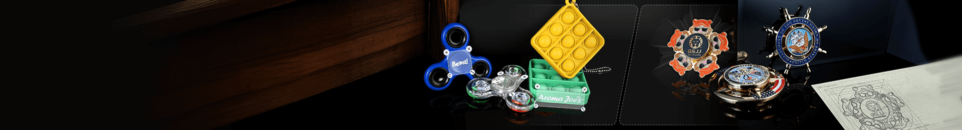custom fidget spinners