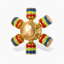 Custom Hexagonal Rudder Fidget Spinners