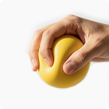 Custom Logo Round Shape Foam Stress Reliever Ball