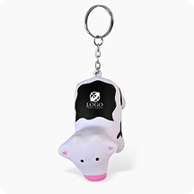 Custom Milk Cow Stress Reliever Keychains