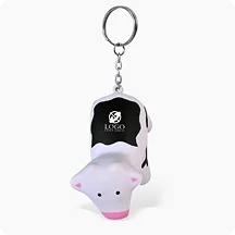 Custom Milk Cow Stress Reliever Keychains