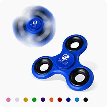 Custom Solid Color 3-leaf Fidget Spinner Toys