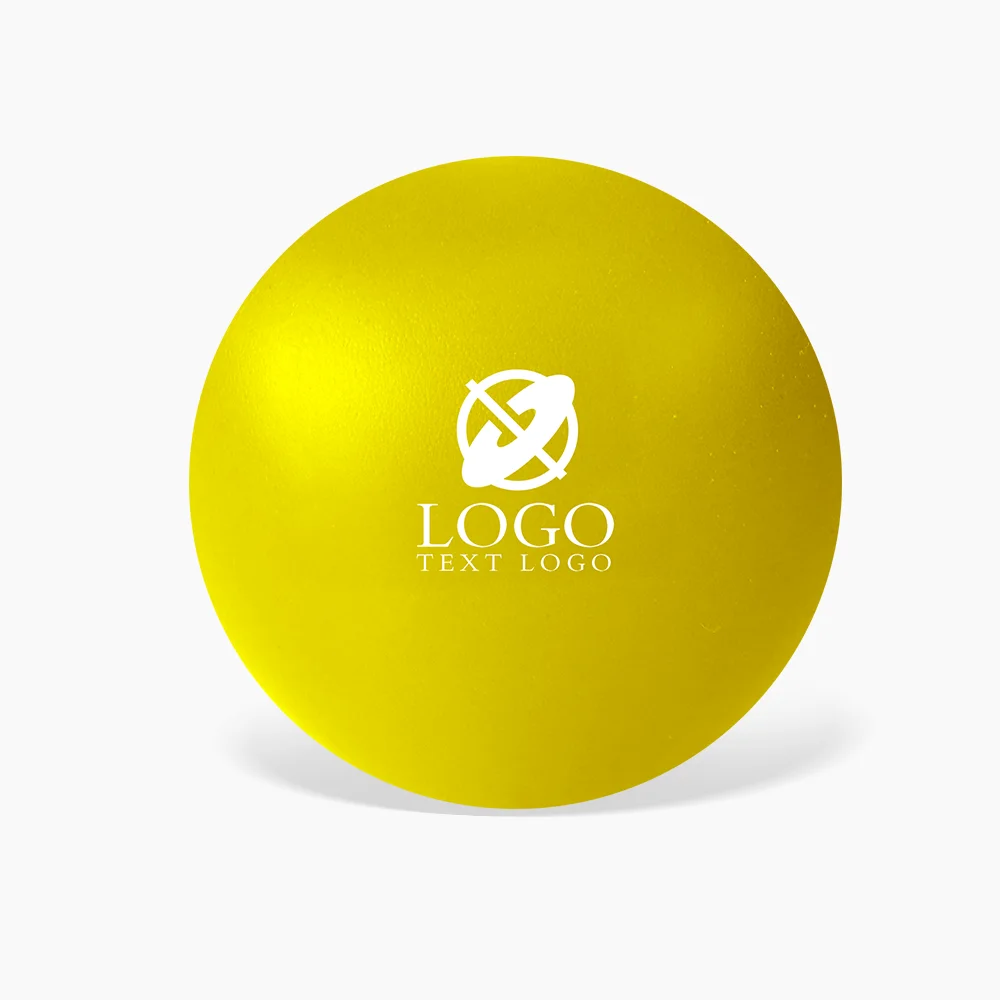 Custom Logo Round Shape Foam Stress Reliever Ball