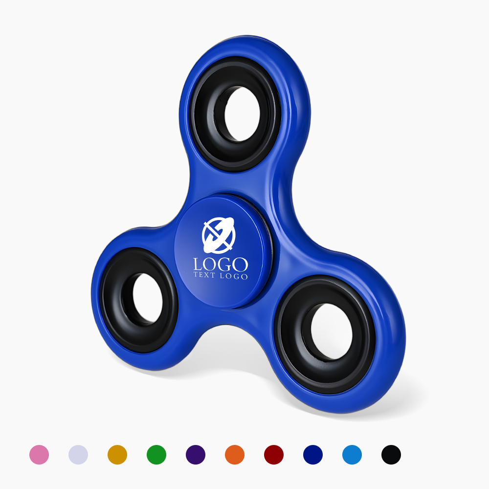Custom Solid Color 3-leaf Fidget Spinner Toys