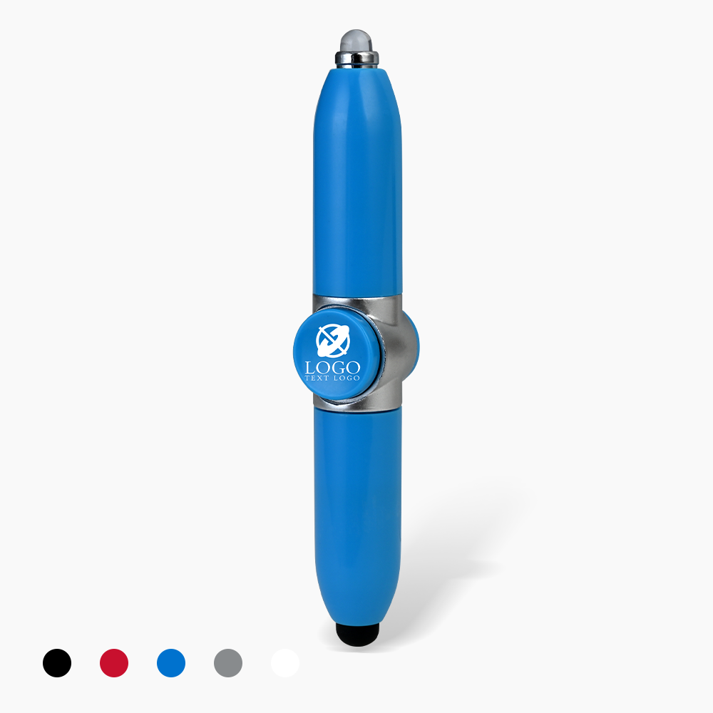 Promotional Fidget Spinner Pen With Led Light