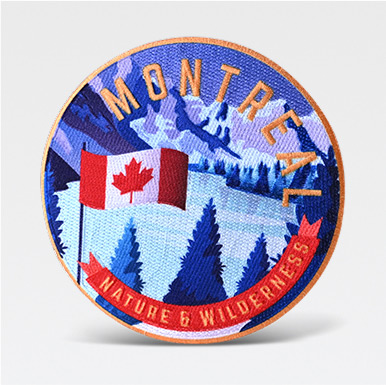 Full Embroidered + Full Printed Patches