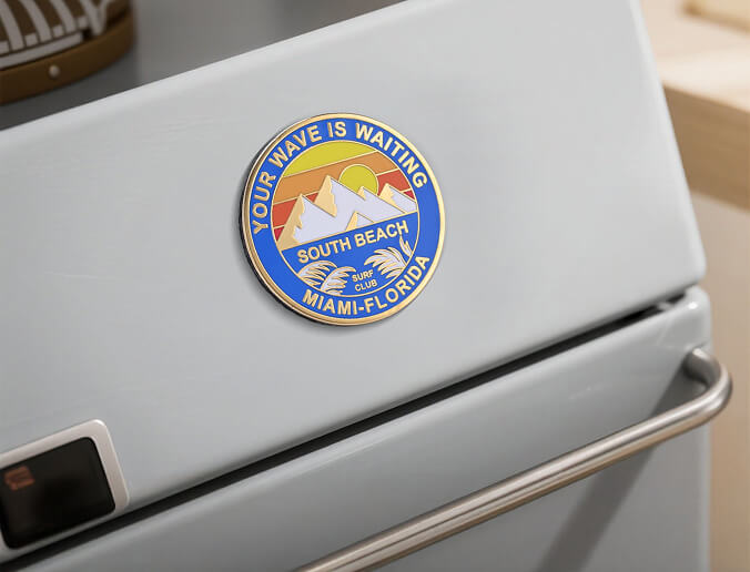 Hard Enamel Magnets