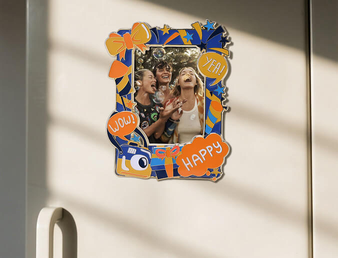 Polaroid Frame Metal Magnet