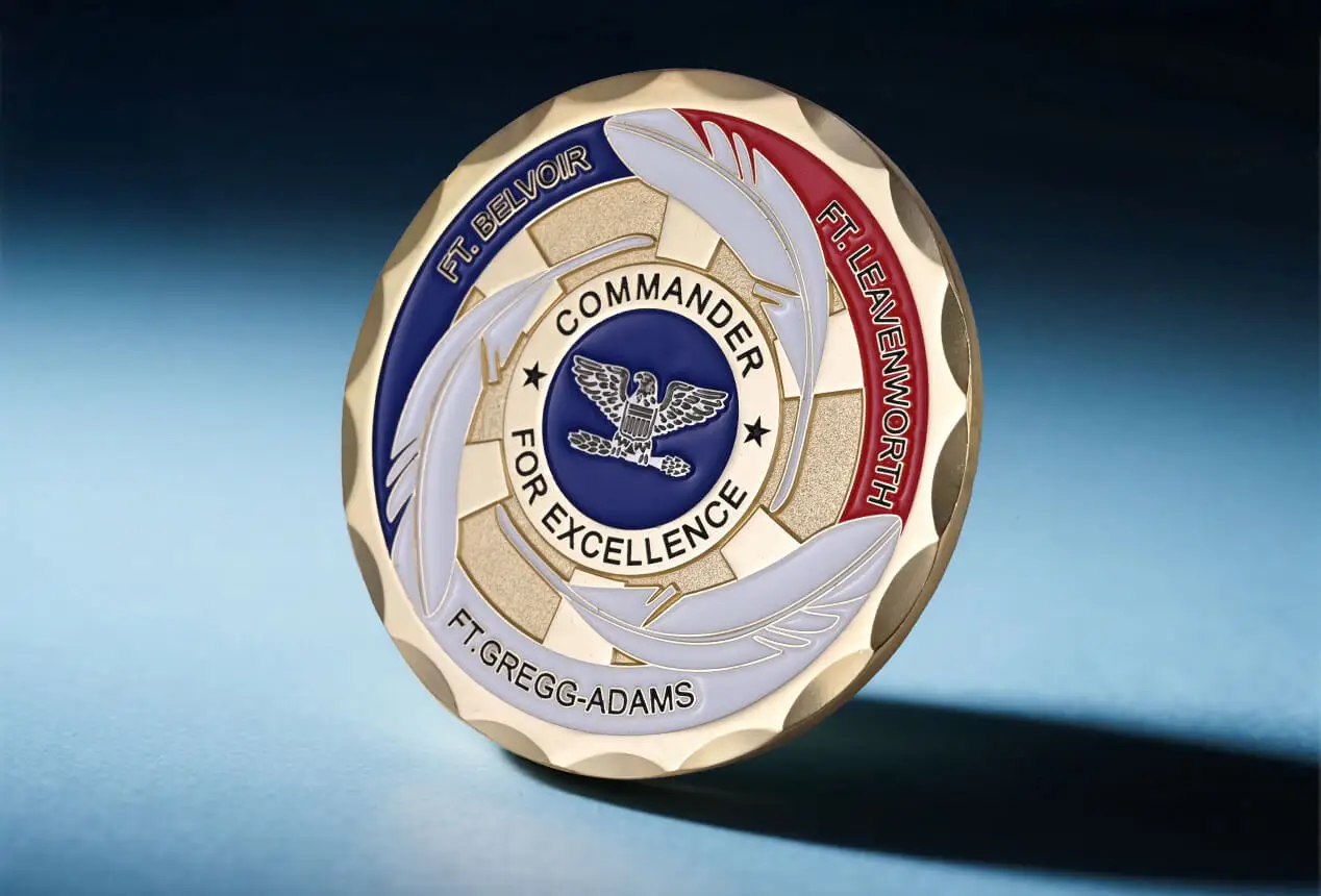 Custom Commander Army Military Challenge Coins Custom Commander Army Military Challenge Coins