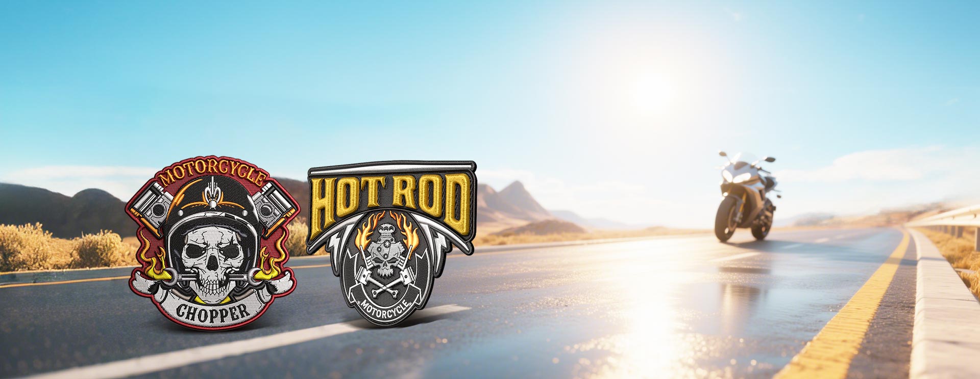 Custom Motorcycle Patches