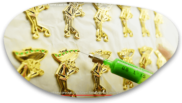 video about how to make zinc die casting soft enamel lapel pins