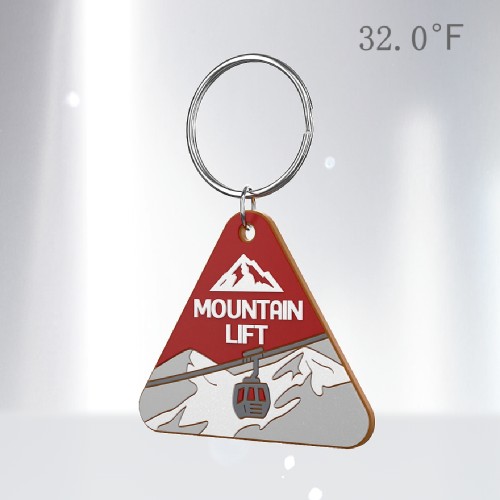 Temperature-sensitive PVC Keychain