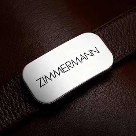 Metal Zimmermann Belt Buckle