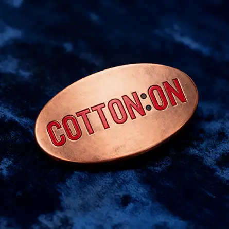 Personalised Cotton On Belt Buckle Personalised Cotton On Belt Buckle