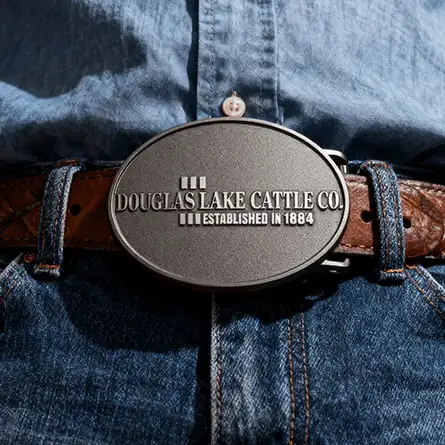 Douglas Lake Cattle Company Buckle
