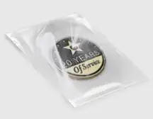 OPP Bag Standard Lapel Pin with Plastic Bag