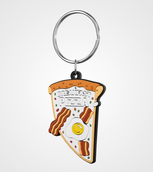 Color Changing PVC Custom Keyrings