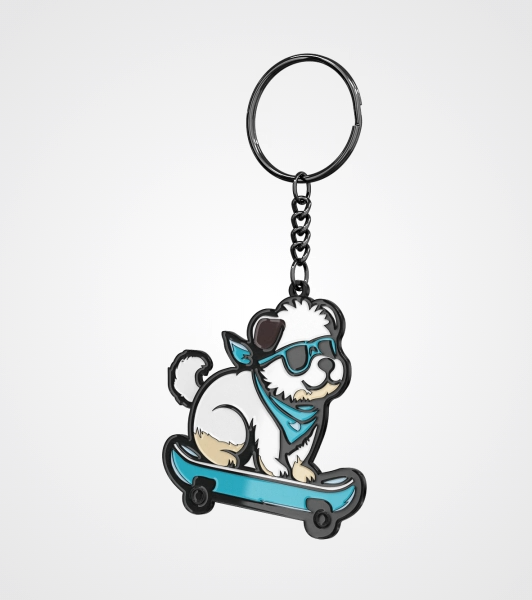 Custom Bobble Head Keychain